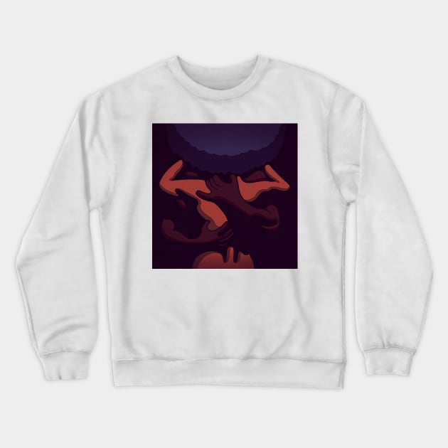 Soul Ties Crewneck Sweatshirt by artofbryson